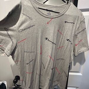 Champion Heather Gray Athletic T-Shirt